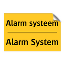 Alarm systeem - Alarm System & Alarm systeem - Alarm System & Alarm systeem - Alarm System