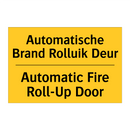 Automatische Brand Rolluik Deur - Automatic Fire Roll-Up Door