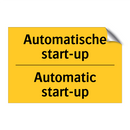 Automatische start-up - Automatic start-up & Automatische start-up - Automatic start-up