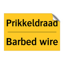 Prikkeldraad - Barbed wire & Prikkeldraad - Barbed wire & Prikkeldraad - Barbed wire