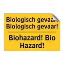 Biologisch gevaar! Biologisch gevaar! - Biohazard! Bio Hazard!