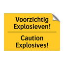 Voorzichtig Explosieven! - Caution Explosives! & Voorzichtig Explosieven! - Caution Explosives!