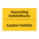 Voorzichtig Vorkheftrucks - Caution Forklifts & Voorzichtig Vorkheftrucks - Caution Forklifts