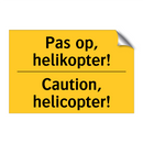 Pas op, helikopter! - Caution, helicopter! & Pas op, helikopter! - Caution, helicopter!