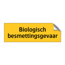 Biologisch besmettingsgevaar & Biologisch besmettingsgevaar & Biologisch besmettingsgevaar