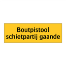 Boutpistool schietpartij gaande & Boutpistool schietpartij gaande & Boutpistool schietpartij gaande
