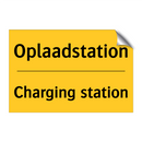 Oplaadstation - Charging station & Oplaadstation - Charging station