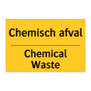 Chemisch afval - Chemical Waste & Chemisch afval - Chemical Waste & Chemisch afval - Chemical Waste