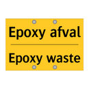 Epoxy afval - Epoxy waste & Epoxy afval - Epoxy waste & Epoxy afval - Epoxy waste