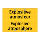 Explosieve atmosfeer - Explosive atmosphere & Explosieve atmosfeer - Explosive atmosphere