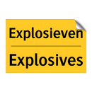 Explosieven - Explosives & Explosieven - Explosives & Explosieven - Explosives