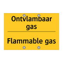 Ontvlambaar gas - Flammable gas & Ontvlambaar gas - Flammable gas & Ontvlambaar gas - Flammable gas