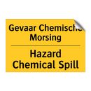 Gevaar Chemische Morsing - Hazard Chemical Spill & Gevaar Chemische Morsing - Hazard Chemical Spill