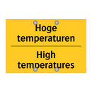 Hoge temperaturen - High temperatures & Hoge temperaturen - High temperatures