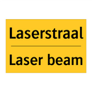 Laserstraal - Laser beam & Laserstraal - Laser beam & Laserstraal - Laser beam