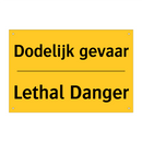 Dodelijk gevaar - Lethal Danger & Dodelijk gevaar - Lethal Danger & Dodelijk gevaar - Lethal Danger