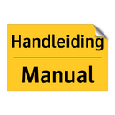 Handleiding - Manual & Handleiding - Manual & Handleiding - Manual & Handleiding - Manual