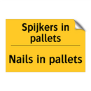 Spijkers in pallets - Nails in pallets & Spijkers in pallets - Nails in pallets