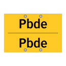 Pbde & Pbde & Pbde & Pbde & Pbde