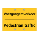 Voetgangersverkeer - Pedestrian traffic & Voetgangersverkeer - Pedestrian traffic