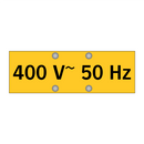 400 V~ 50 Hz & 400 V~ 50 Hz & 400 V~ 50 Hz