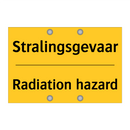 Stralingsgevaar - Radiation hazard & Stralingsgevaar - Radiation hazard
