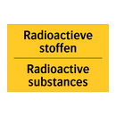 Radioactieve stoffen - Radioactive substances & Radioactieve stoffen - Radioactive substances