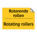 Roterende rollen - Rotating rollers & Roterende rollen - Rotating rollers