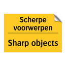 Scherpe voorwerpen - Sharp objects & Scherpe voorwerpen - Sharp objects
