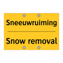 Sneeuwruiming - Snow removal & Sneeuwruiming - Snow removal & Sneeuwruiming - Snow removal