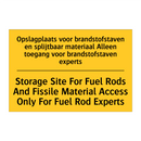 Opslagplaats voor brandstofstaven /.../ - Storage Site For Fuel Rods And /.../
