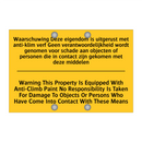 Waarschuwing Deze eigendom is /.../ - Warning This Property Is Equipped /.../