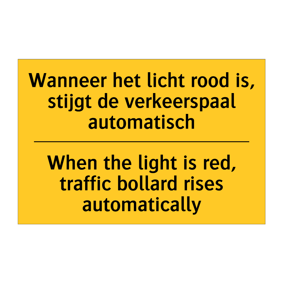 Koop Wanneer het licht rood is, stijgt /.../ - When the light is red ...