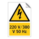 220 V/380 V 50 Hz