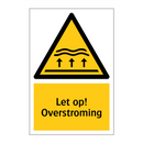 Let op! Overstroming
