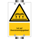 Let op! Overstromingsgebied