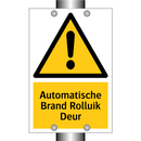 Automatische Brand Rolluik Deur