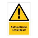 Automatische schuifdeur!