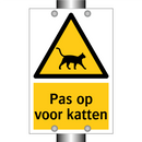 Pas op voor katten