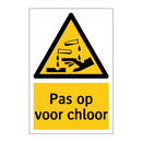 Pas op voor chloor