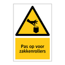 Pas op voor zakkenrollers