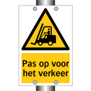 Pas op voor het verkeer