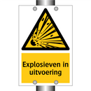 Explosieven in uitvoering
