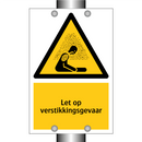 Let op verstikkingsgevaar