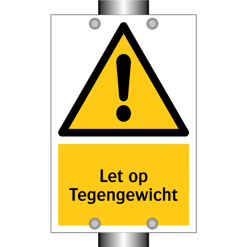 Let op Tegengewicht