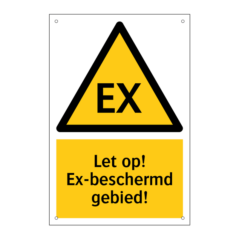 Let op! Ex-beschermd gebied!