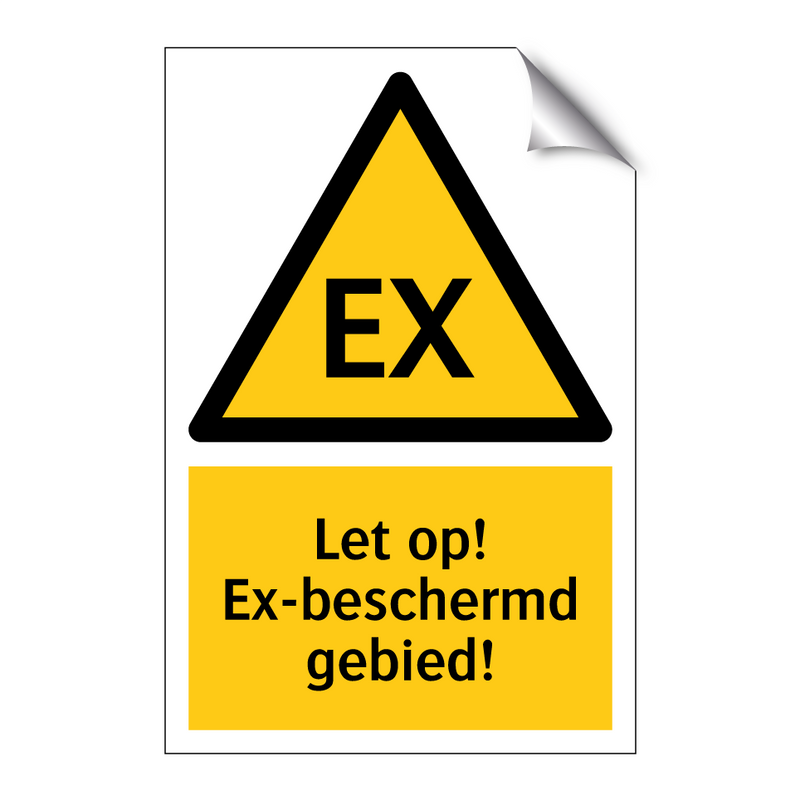 Let op! Ex-beschermd gebied!