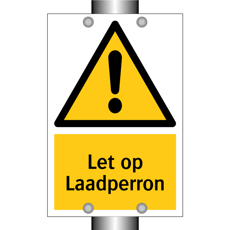 Let op Laadperron