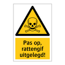 Pas op, rattengif uitgelegd!