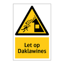 Let op Daklawines